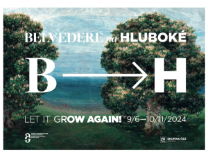 Alšova jihočeská galerie roste a intenzivně posiluje vášeň pro umění, letos připravuje jedinečný umělecký projekt "Belvedere na Hluboké – Let It GROW Again!"