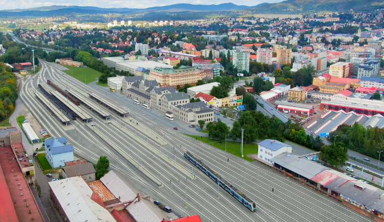 Dopravní terminál v Liberci propojí autobusové a vlakové nádraží. Na podzim začne architektonická soutěž