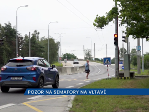 Probíhá oprava lávky na českobudějovickém sídlišti Vltava, pozor na provizorní přechod pro chodce