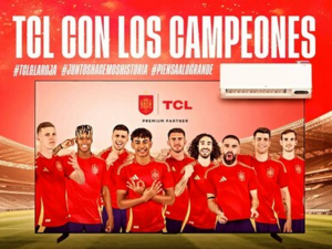 Gratulace pro La Roja - TCL oslavuje čtyřnásobné mistrovství španělské fotbalové reprezentace