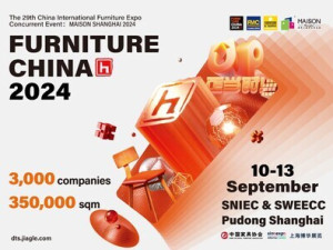 FURNITURE CHINA 2024: Ve dnech 10. - 13. září nastaví tento veletrh v oboru novou laťku s mottem „UP" is Just in Time!