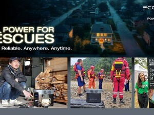 Společnost EcoFlow představila program „Power For Rescues", zaměřený na podporu záchranářů a připravenosti na katastrofy