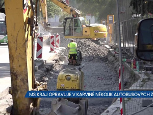 Při opravě autobusových zálivů v Karviné buďte opatrní, situace je komplikovanější