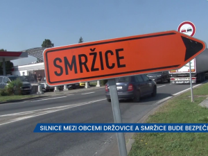 Silnice mezi obcemi Držovice a Smržice je pro dopravu uzavřena, motoristé musí objížďkou