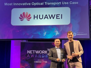 Společnost Huawei získala na konferenci Network X NGON 2024 ocenění "Nejinovativnější použití optického přenosu"