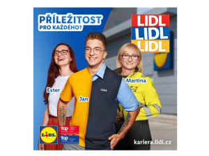 Lidl spouští Employer brandingovou kampaň. Pracovní možnosti napříč Českem