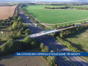 Na Litovelsku opravují současně tři mosty