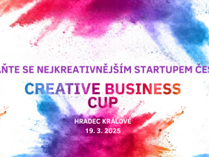 Creative Business Cup 2025 míří do Hradce Králové. Přihlaste svůj kreativní startup