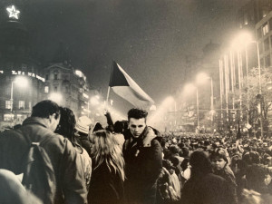 FOTOGALERIE: Nikdo nevěděl, jak to bude dál, říká účastník a autor fotek z listopadu 1989