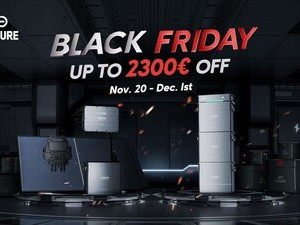 Společnost Zendure zahájila svou dosud největší Black Friday slevovou akci s exkluzivními nabídkami technologií v oblasti solární energie