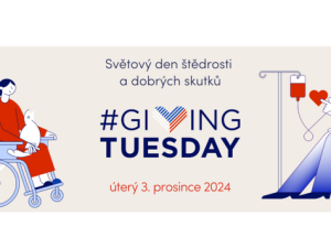 Giving Tuesday podeváté v Česku. Zapojit se chce více než čtvrtina Čechů