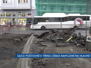 Jednosměrná ulice Poštovní v Třinci získá napojení na hlavní tah