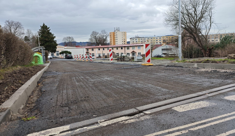 Grabštejnská ulice v Hrádku nad Nisou je přes zimu zprůjezdněná