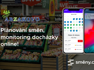 Společnosti ABZAKOVO a Směny.cz spojují síly pro efektivnější plánování směn