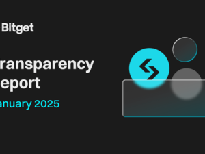 Společnost Bitget v lednu 2025 zveřejnila zprávu o transparentnosti, která popisuje růst podílu na trhu a inovace