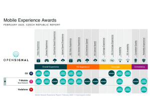 T-Mobile má nejlepší síť v ČR, potvrdil Opensignal