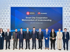 Huawei a barcelonská radnice podepsaly během veletrhu MWC strategické memorandum o porozumění s cílem podpořit iniciativy ve směru chytrého města